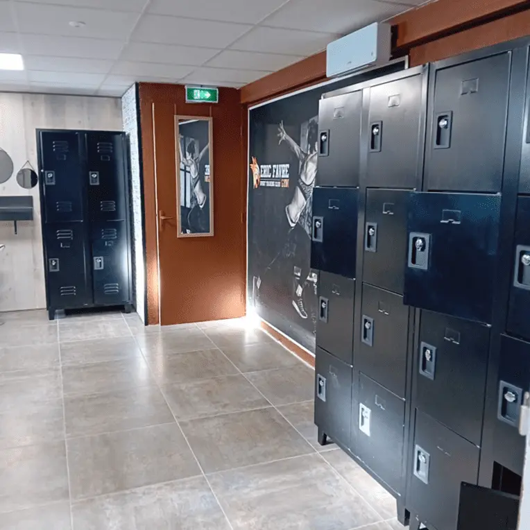 Vue vestiaire